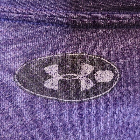 2XL Mens Purple Under Armour Tee - Picture 4 of 6